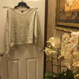 💥New X Brand Long Sleeve Flower Top